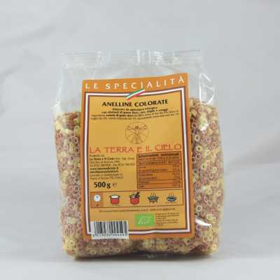ANELLINE COLORATE  (500 gr) BIO