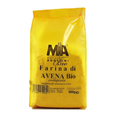 FARINA DI AVENA INTEGRALE (500 Gr) BIO