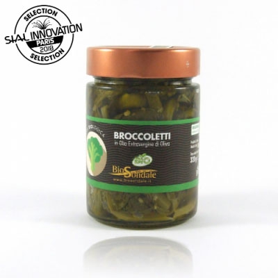 BROCCOLETTI IN OLIO EVO 300 gr