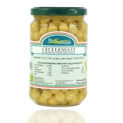 CECI LESSATI AL NATURALE BIO (300 g)
