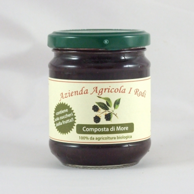 COMPOSTA DI MORE (230 GR) BIO