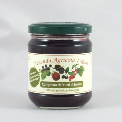 COMPOSTA DI FRUTTI DI BOSCO (230 GR) BIO