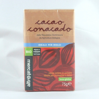Conacado cacao amaro polvere-75 gr BIO