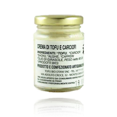 CREMA DI TOFU E CARCIOFI BIO 90 g