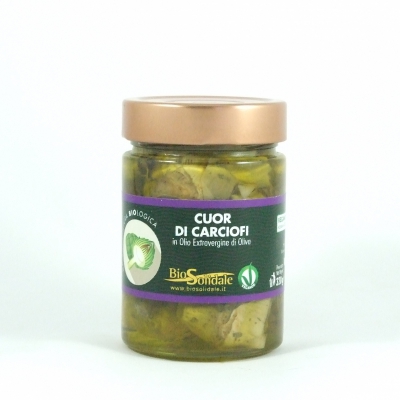 CUOR DI CARCIOFI IN OLIO EVO 300 gr