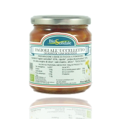 FAGIOLI ALL'UCCELLETTO (250 g) BIO