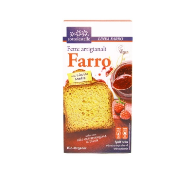 FETTE BISCOTTATE DI FARRO (200 gr) BIO