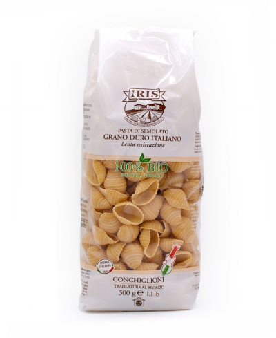 CONCHIGLIONI SEMOLATO BIO IRIS 500 gr