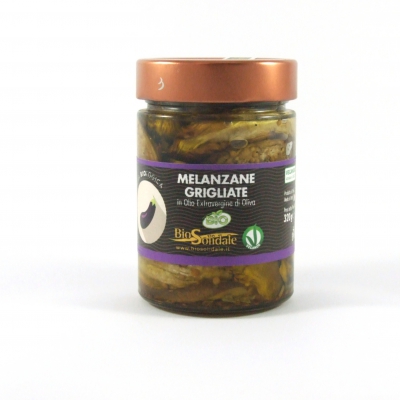 MELANZANE GRIGLIATE IN OLIO EVO 300 gr