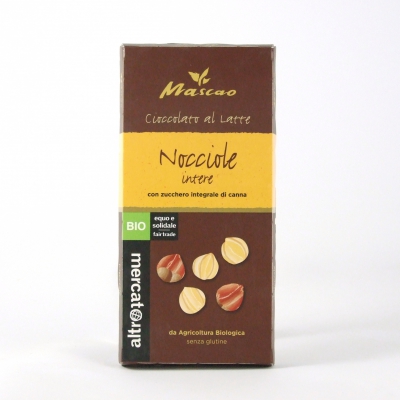 Mascao-cioccolato latte e nocciole-100gr