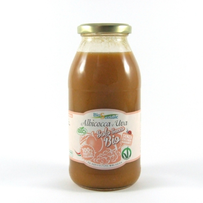 Solo Succo Albicocca e Uva (500 ml) BIO