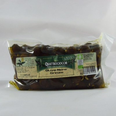 OLIVE nere grinze busta 500 Gr BIO