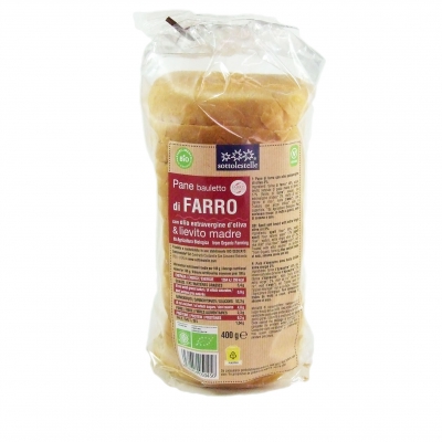 PANE IN BAULETTO DI FARRO (400 gr) BIO