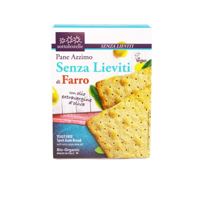 PANE AZZIMO DI FARRO (150 gr) BIO