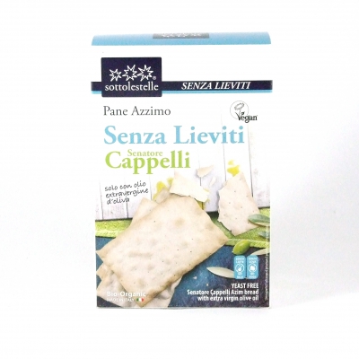 PANE AZZIMO SENATORE CAPPELLI 150gr BIO