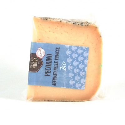 PECORINO AFF. IN VINACCE (450 Gr ca) BIO