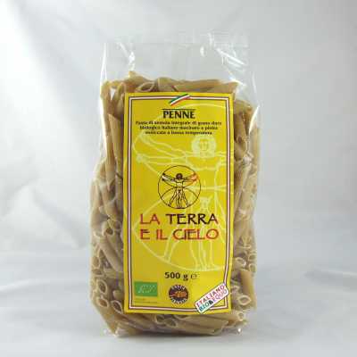 PENNE integrali di grano duro(500gr)