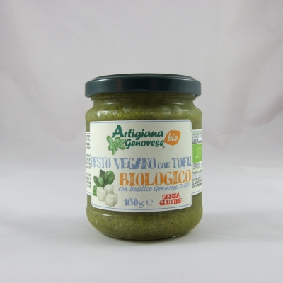 PESTO VEGANO CON TOFU BIO (180 Gr)