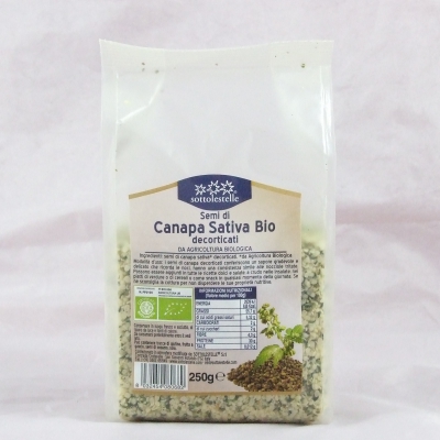 SEMI DI CANAPA DECORTICATI BIO (250 g)