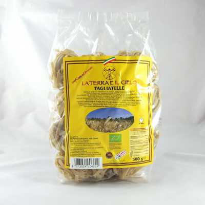 TAGLIATELLE integ. di grano duro 500 BIO