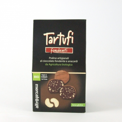 Tartufi fondenti agli anacardi-bio 120gr