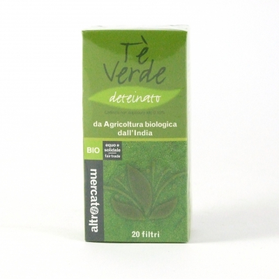 Te' verde deteinato 20 filtri -bio