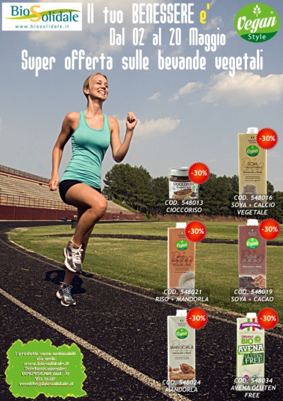 Super offerta bevande vegetali