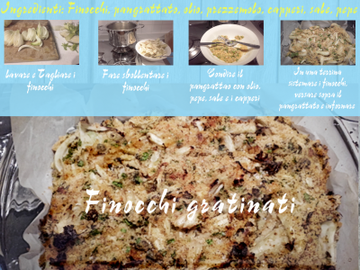 Ricetta del giorno: finocchi gratinati