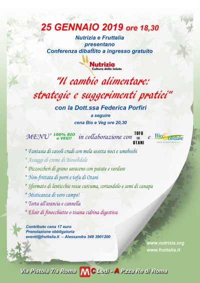 Il cambio alimentare: strategie e suggerimenti pratici