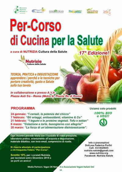 Corso di cucina per la salute